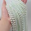 Pearl Aurora Super Bright Celestial Imitation Mother-of-Pearl White Round Beads for DIY Jewelry
