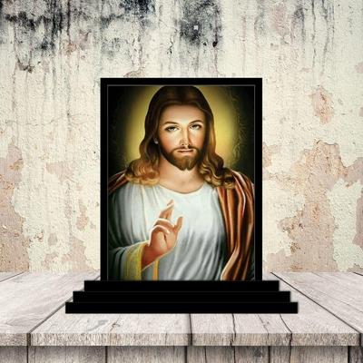 Latest Jesus Wooden Car Dashboard Idol Handmade Religious Figurine for Home Decor Catholic Christian Showpiece