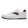 Anta Year One Zero Feel Fashion Versatile Non-Slip Wear-Resistant Height Increasing Low-Top Sneakers Men Sneakers Ivory-White Crimson-Red 912538002-1