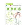 87Pcs Build Your Own Den Set Kit DIY Tent Children Developmental Toys Gifts
