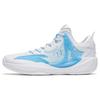 Light Cavalry 8 Abrasion Resistant Breathable Low Top Basketball Shoes Men's White Blue 112321603-2