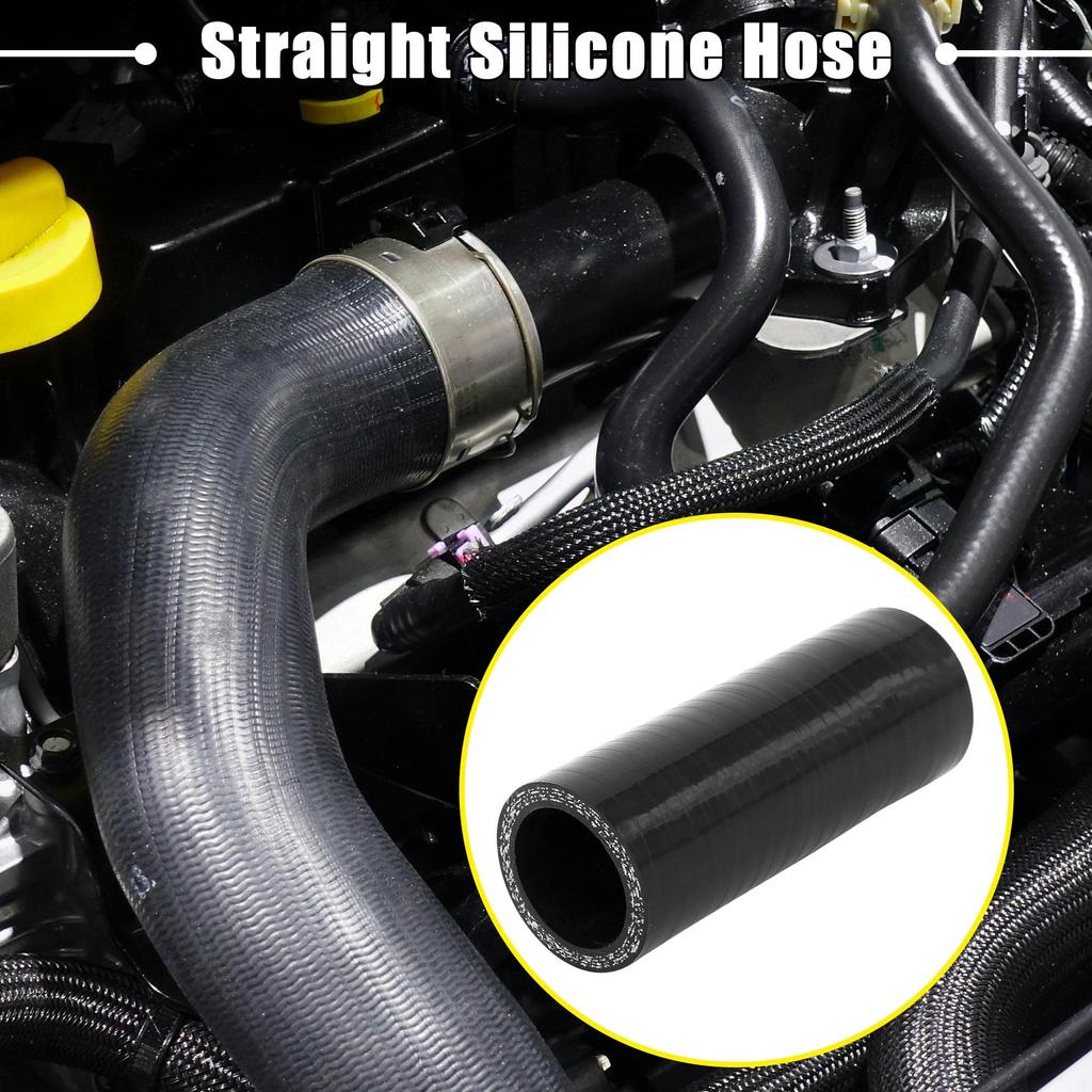 uxcell Silicone Hose Silicone Pipe Radiator Hose Inner Diameter 1.2 inches (30 mm) Length