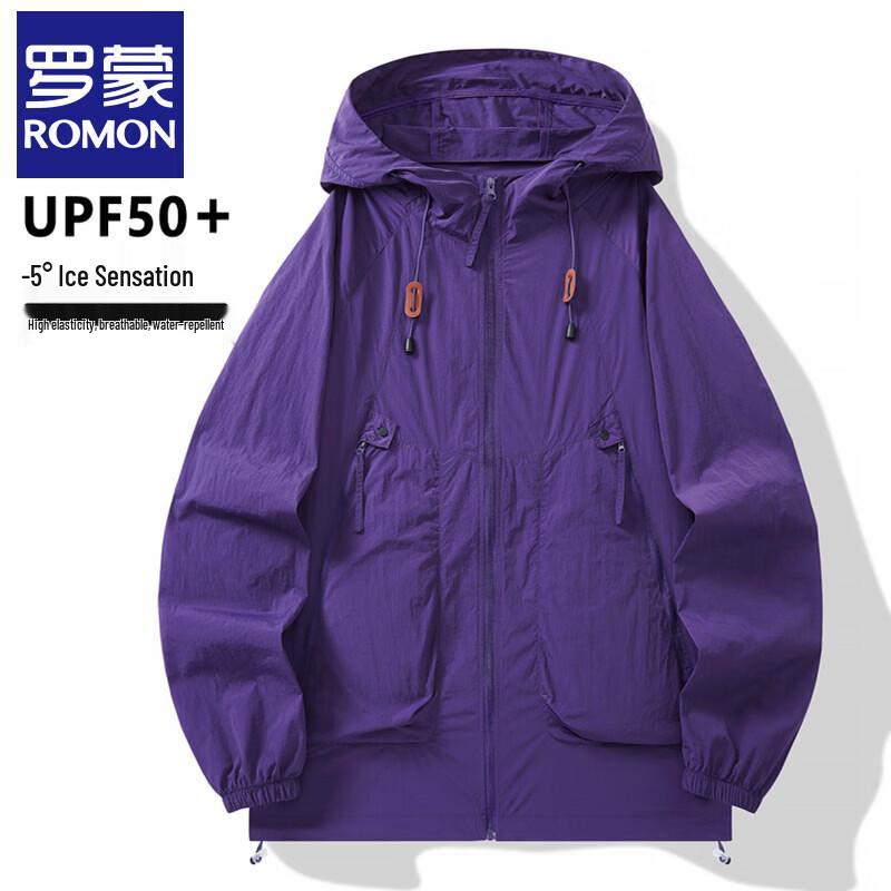 Romons Unisex Ice Silk UPF50+ Sun Protection Jacket