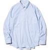 Color Block Plaid Point Collar Comfortable Long Sleeve Shirt Unisex Shirts 485652-61