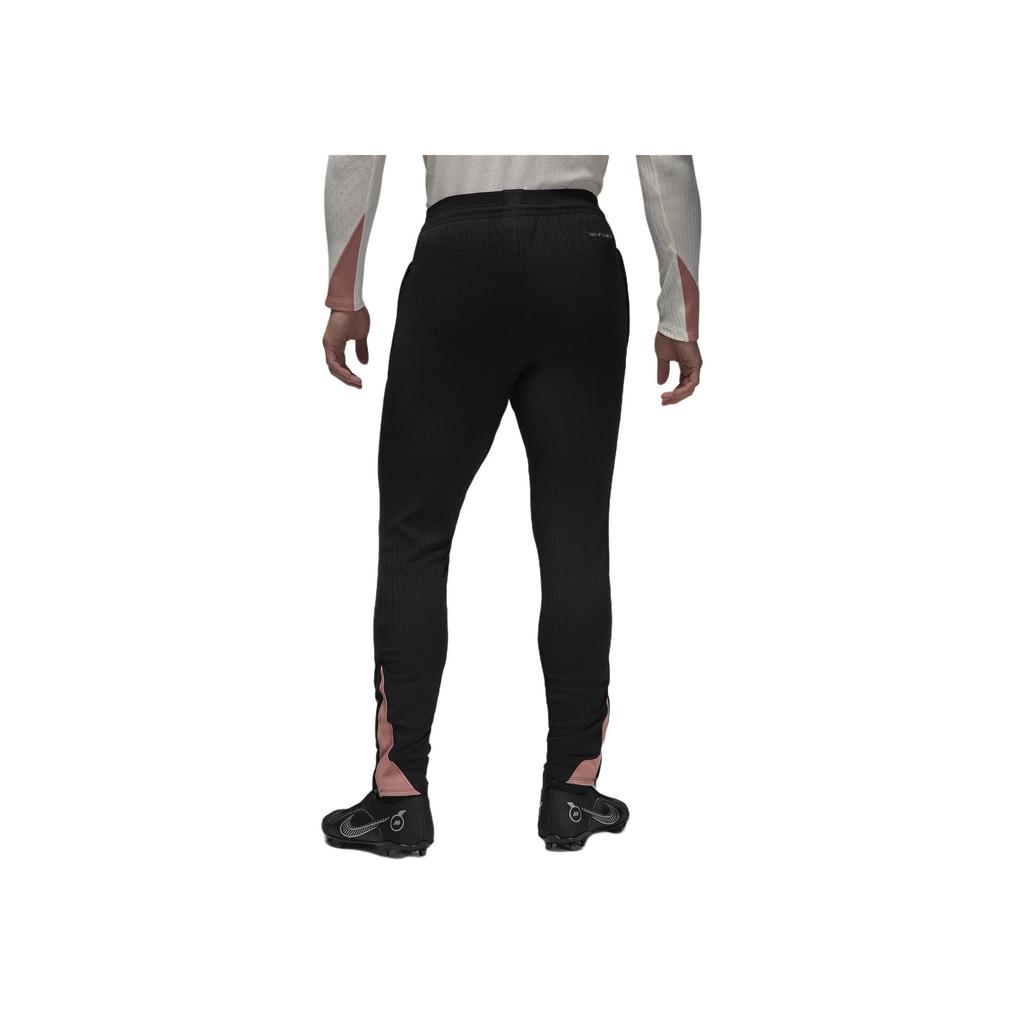 Jordan Paris Saint-Germain FW24 Dri-FIT ADV Lace-Up Casual Comfortable Knitted Sports Pants Men Pants Black Rust-Pink Metallic-Red FQ2347-010
