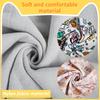 2Pcs Cat Restraint Wrap Nylon Self-Adherent Cat Grooming Wrap With Cartoon Print Anti Escape Anti Scratch Cat Nail Cutting Wrap
