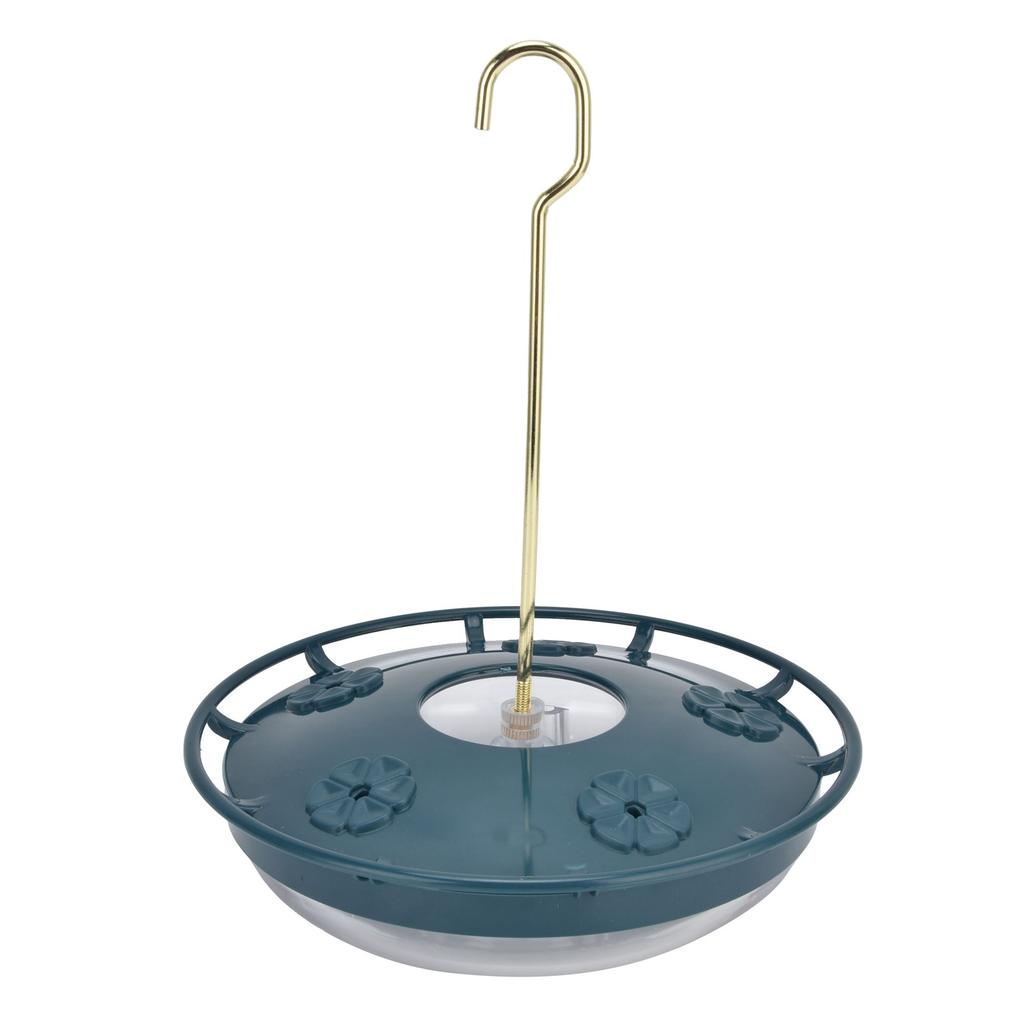 CourtyardShaped Bird Feeder Transparent Hanging Bird Water Feeder for Garden Terrace(Red )