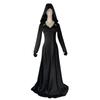 Halloween Costume Resident Evil 8 Village Cos Costume, Moth Girl Black Vampire Cosplay Long Dress