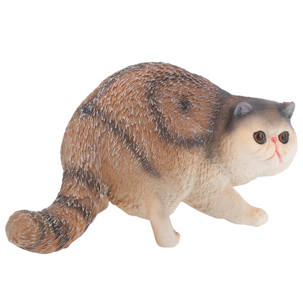 Cute Cat Model Toy Simulation Cat Model Desktop Decoration Ornaments Toy Gift
