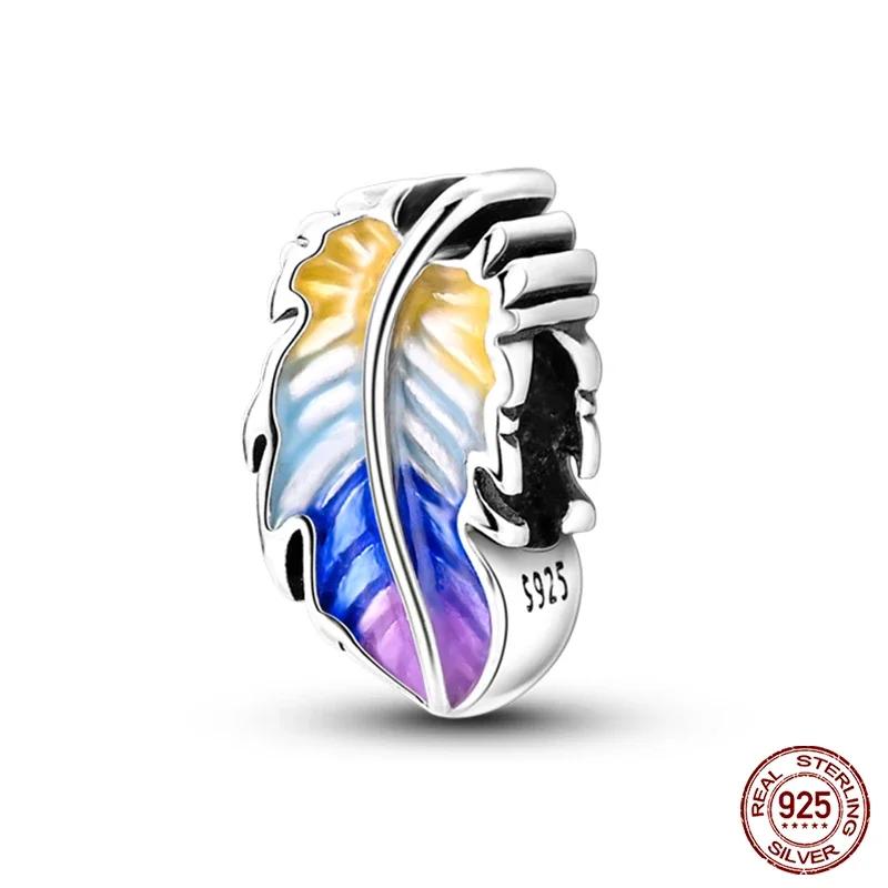 Metal Colorful Masquerade Series Sexy Mask Feather Dress Charms Beads Fit Original Bracelets Marking Make Your Own Accessory Elegant Fashion Beautiful