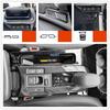 Car Gear Shift Window Lift Switch Panel Vent Outlet Steering Wheel Cover Carbon Fibre Interior For Toyota Prius 60 Series  +