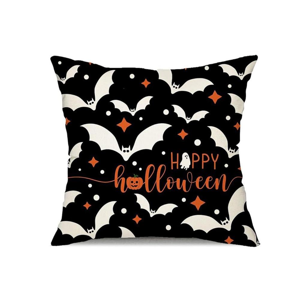 New Halloween Pillowcase Living Room Sofa Cushion Pillow Linen Home Decoration Pillowcase