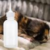 Kitten Feeding Bottle 120ml Pet Feeder Container Newborns Pets Puppy Feeding Pacifier Bottles For Walking Kitten Rabbits Hamster