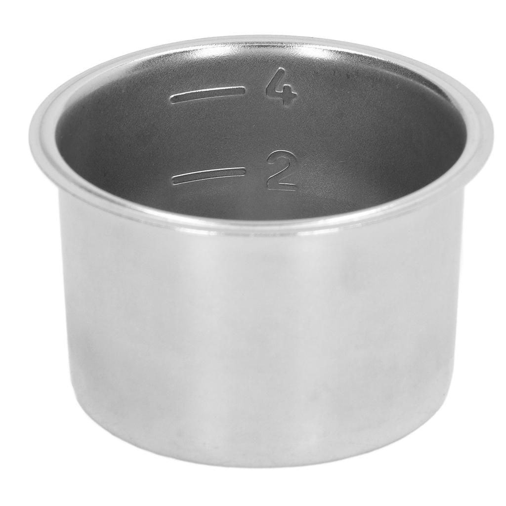 Coș Filtru Poros 4 Cești Oțel Inoxidabil Portafiltru Cafea Bol Filtru Mașină de Cafea