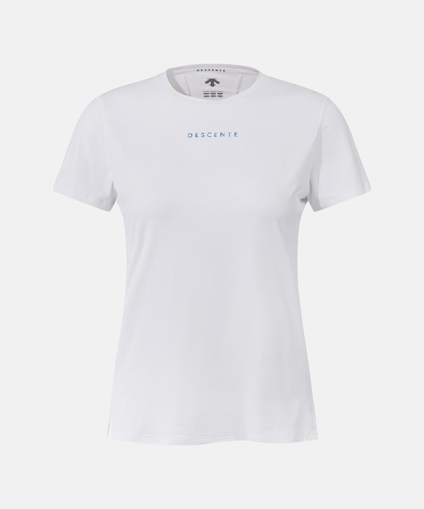 DESCENTE Women'S Cooling Slim Short Sleeve T-Shirt White Sr212Pts41