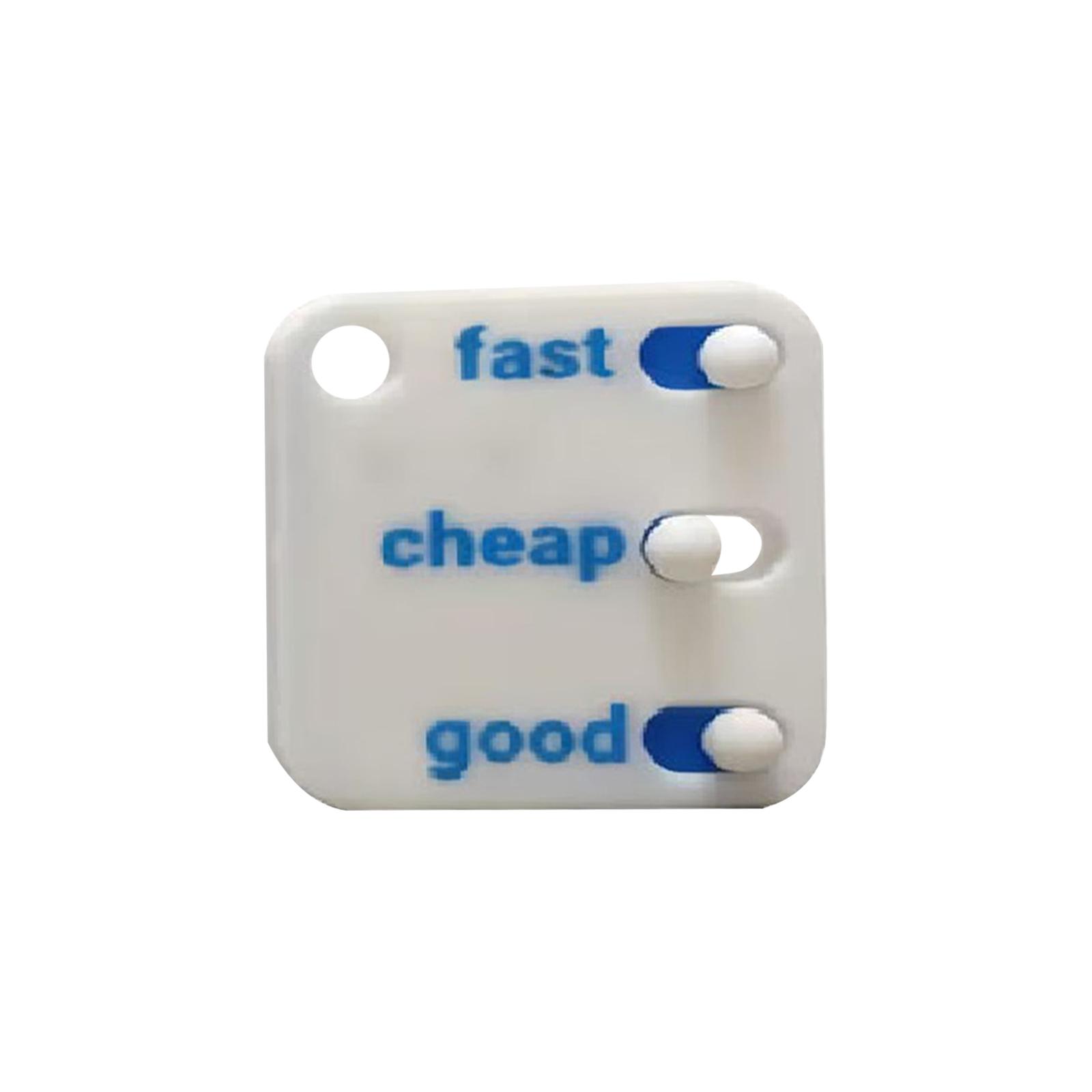 

Decision Slider Fast Cheap Good Choice Indicator Adjustable Sliding Control Tool for Prioritizing Options and Visualizing Trade Offs One Size