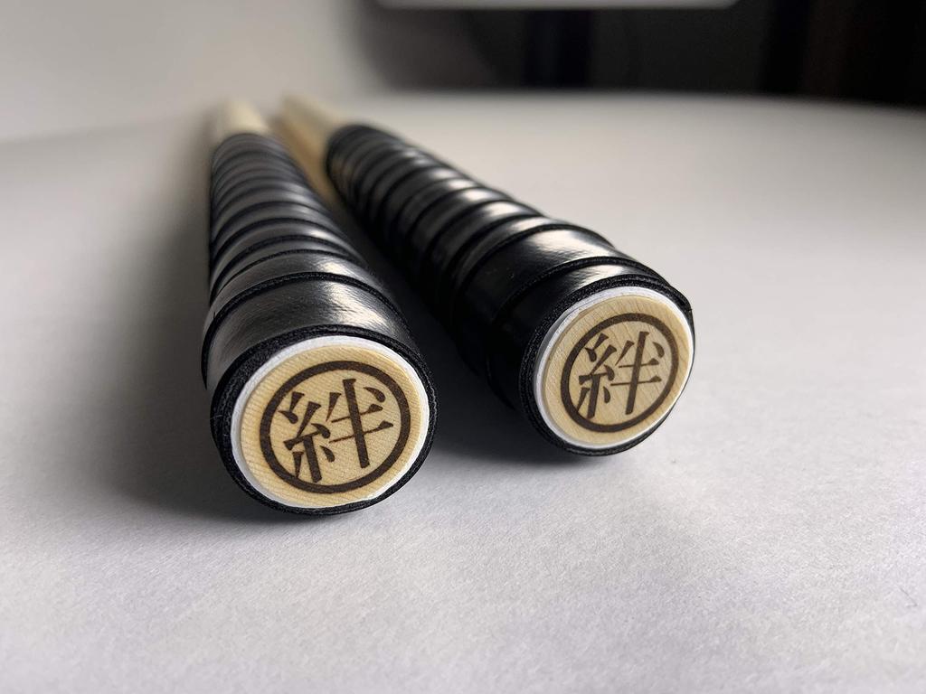 Bachi Kobo My Paulownia Wood Camouflage Glossy [My -Kizuna-] 2-Month Warranty, All-Purpose (For Precision) Bachi, Color, (Camouflage Orange)