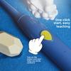Children's Sonic Electric Toothbrush Gift Boxcase DuPont Brushes Head Induction Charging Seat Waterresistant UV Pattern