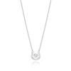 [Stonehenge]] Lucky You Dancing Stone Stella Silver Necklace N0135