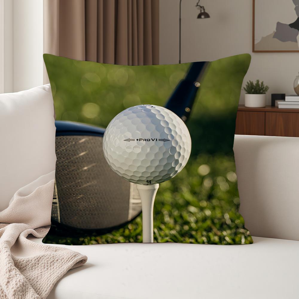 

Спортивный Мяч для Гольфа Чехол для Подушки с Логотипом Titleist Подходит для Спален Гостиных Автомобилей Домашний Декор 12x12Inch