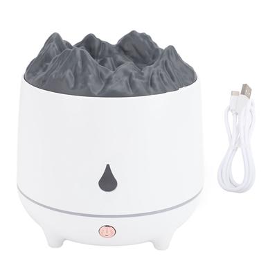 Volcano Humidifier Diffuser Timer Quiet Anti Dry Heating 2 Modes USB Volcano Essential Oil Diffuser
