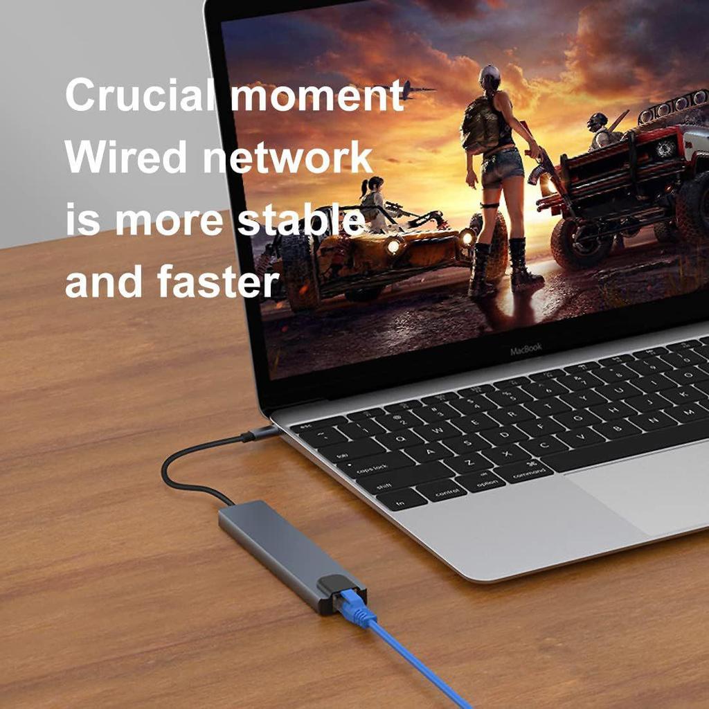 8-in-1 Type-C Multi-Function Expansion Dock for Tablet & Switch