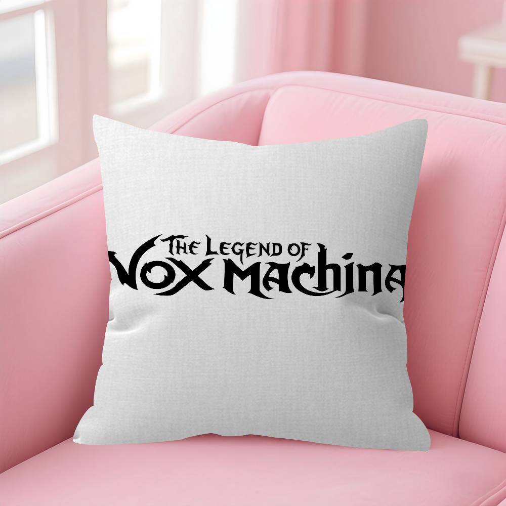 Maple Design Cushion Cover Happy Autumn Harvest Decor Holiday Decorati Pillow Cover Movie The Legend V-Vox Machina