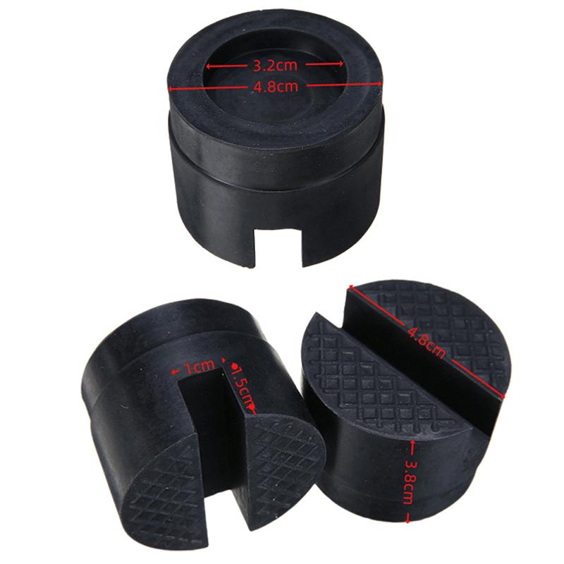 Car Rubber Jack Pad Frame Protector Adapter Jacking Tool Weld Side Lifting Disk