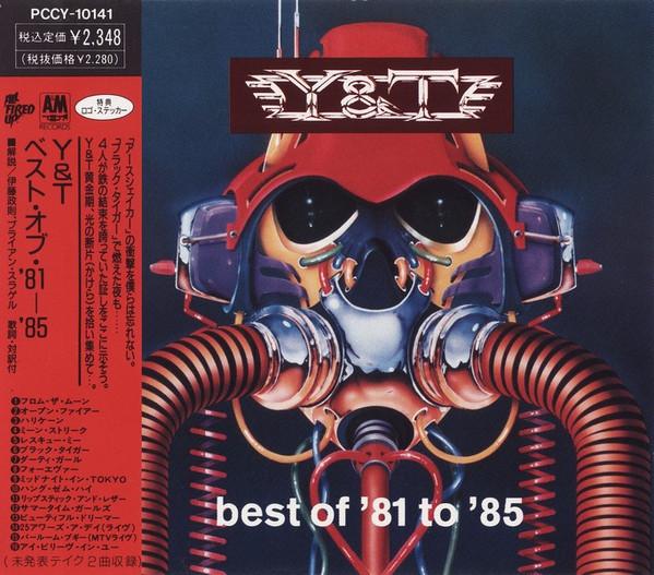 

CD Y & T - Best Of 81 To 85 PCCY10141 A&M Records 1990 Japan Rock