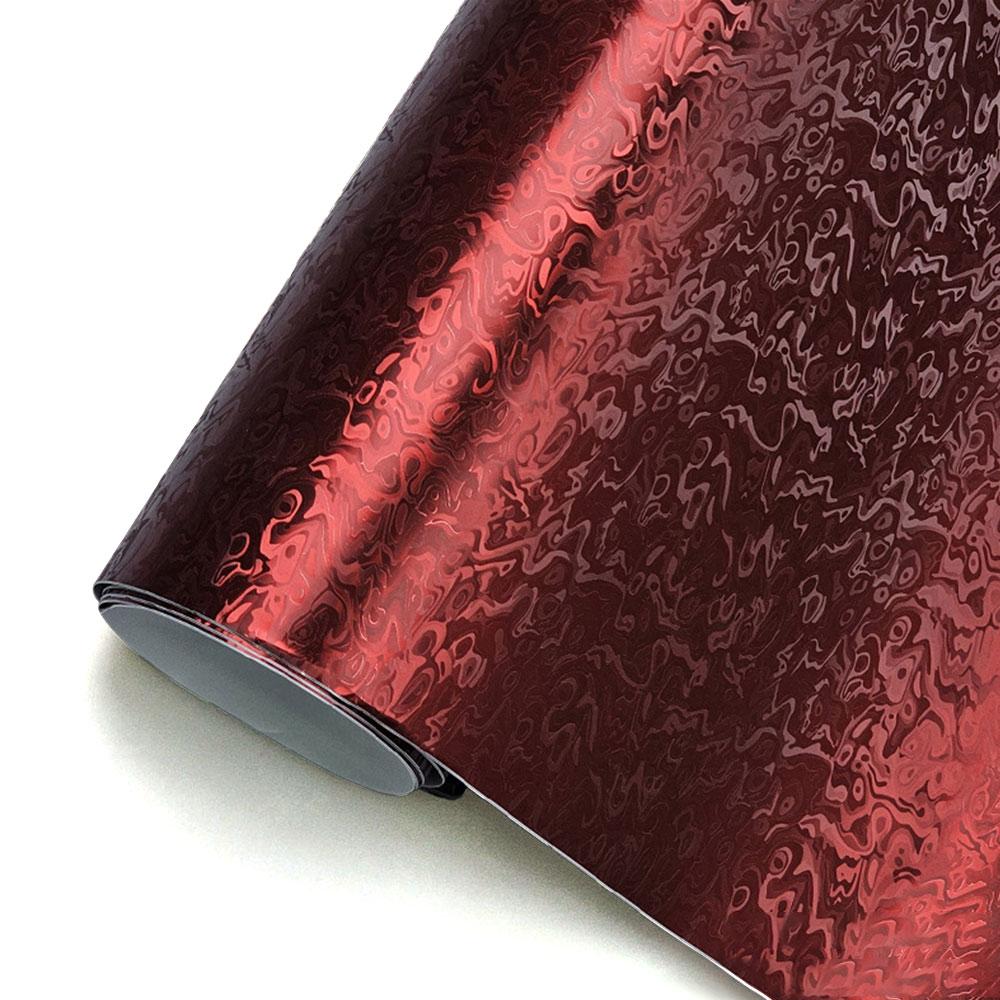 50x30CM Carbon Fiber Vinyl Film High Gloss Wrap Foil Sticker Universal Auto Interior Accessories