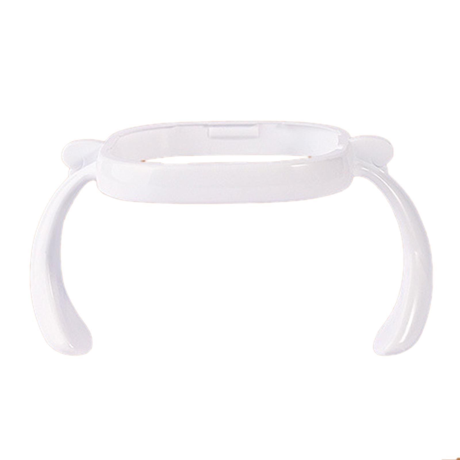 

Ручка для бутылочки для кормления ребенка Держатели для бутылочек для кормления ребенка Удобная пластиковая ручка для замены Подходит для белый