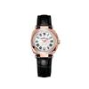 MARVIN Swiss Classic Quartz Genuine Leather Rose Gold Stainless Steel Birthday Gift Ladies' Watch, Strap, Case, Waterproof, Luxury,