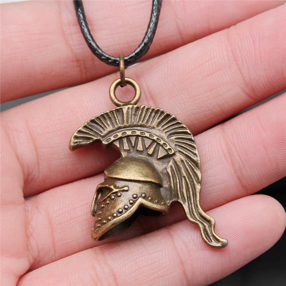 45cm Necklace Leather Chain Big Chief Pharaoh Buddhism Minimalist Jewelry Components QN015