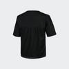 Adidas Sports Lifestyle Series Solid Color Simple Round Neck Comfortable Short Sleeve T-Shirt Women T-Shirts Black CG2082