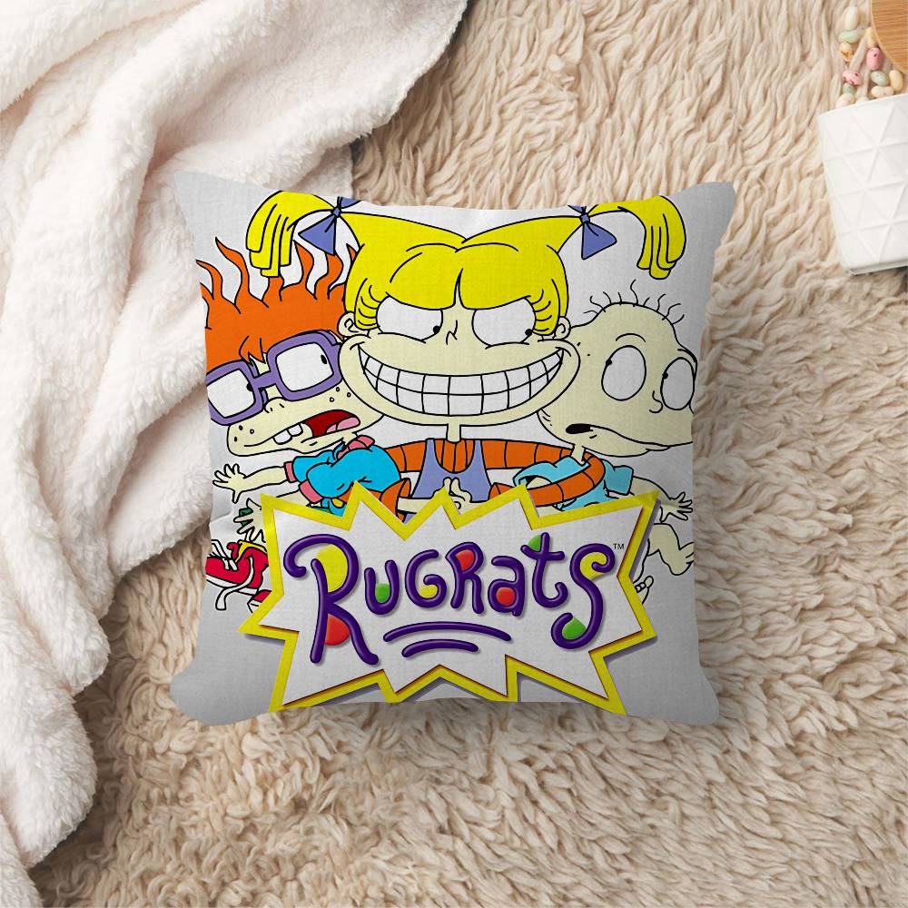 RRugrats Personalized Pillow Dust Cover Bedroom Kids Party Decoration Pillowcase Birthday Children Gift