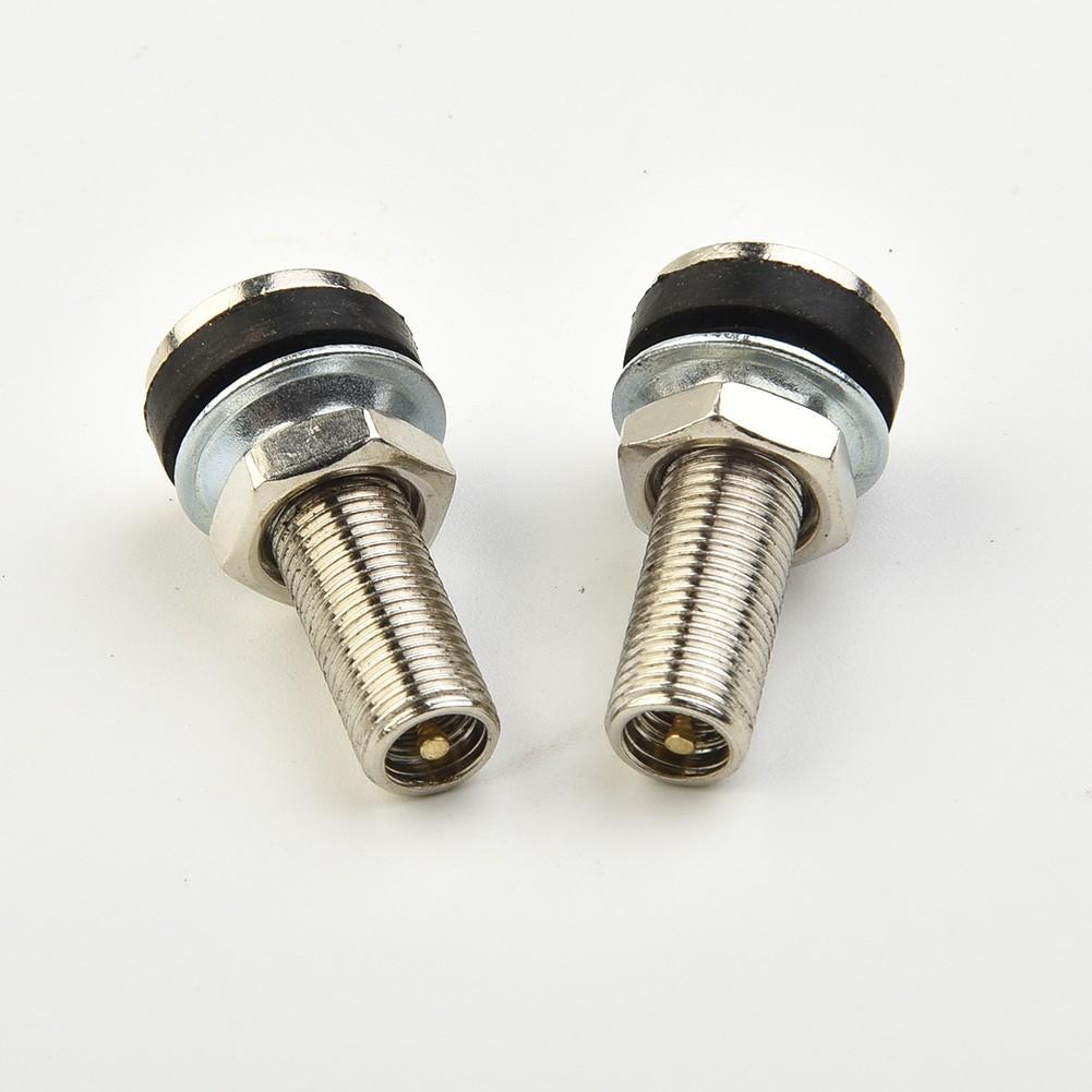 2 Pcs Tyre Valve Bike Car Dustcap General Motorbike