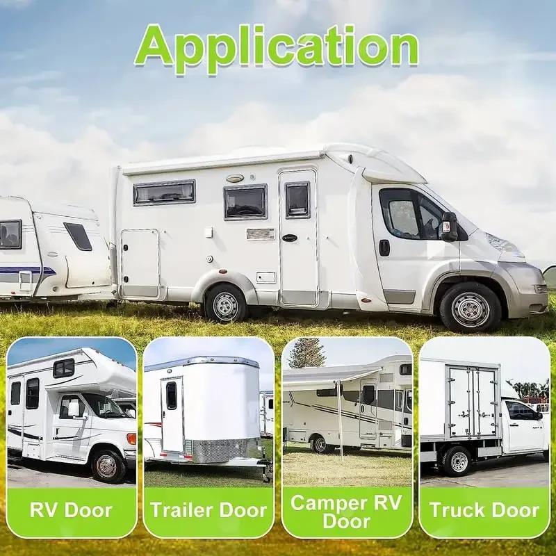 Metal T-Style Entry Door Catch Holder For RV Camper Trailer Supplies Stainless Steel 304