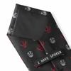 [Cufflinks] Star Wars Mando Black Red Tie sw-mnd-rdbk-tr