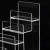 Soporte Exhibidor para Carteras de Acrílico, Soporte para Bolsos, Elevador para Decoración y Organizador