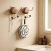 Pebble Shaped Suction Hook Strong Adhesive Wall Hook for Bathroom Kitchen Home Use