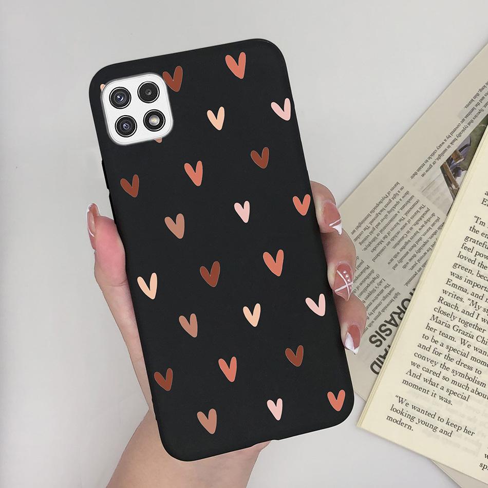 For Samsung Galaxy A22 A22s F42 5G Case Cute Avocado Silicon Back Soft Phone Cover For Samsung A 22 A 22s F 42 5G Colorful Shell