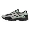 Asics Gel-Mc Plus Fabric Cow Split Leather Comfortable Fashion Non-Slip Wear-Resistant Low-Top Casual Shoes Unisex Sneaker Black Gray 1203A871-001