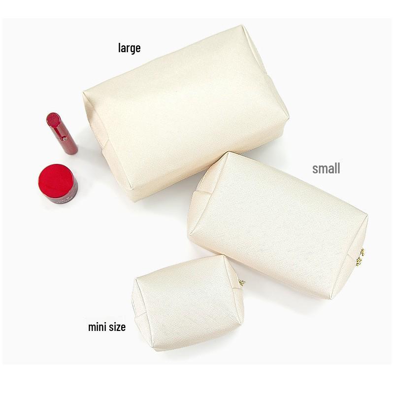 Přenosná vodotěsná cestovní taška na make-up a toaletní potřeby - Malá velikost, PU materiál