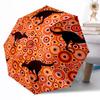 Colorful Circular Pattern Outdoor Automatic Umbrella Retractable Design with 8-Rib Durability Lightweight Perfect Gift for Friends Family