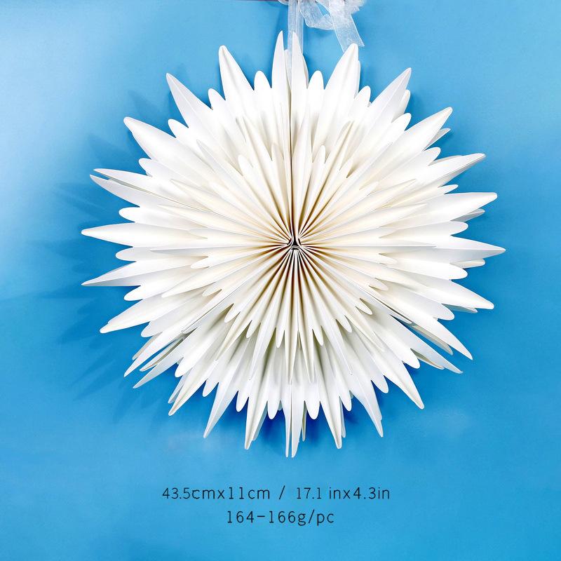

3D Оригами Снежинка Подвесное Украшение для Свадеб, Дней Рождений и Рождества 40cm