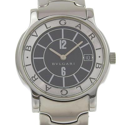 Orologi Solo tempo ST35S quadrante nero Acciaio Inossidabile Quarzo Analogico da uomo Usato