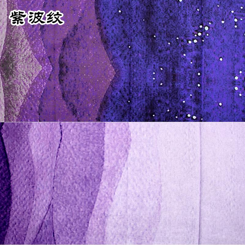 plain weaveColorful Tie-Dye Print Fabric Soft Jersey Cotton starry sky series DIY Sewing Clothing Dress T-Shirt Fabric