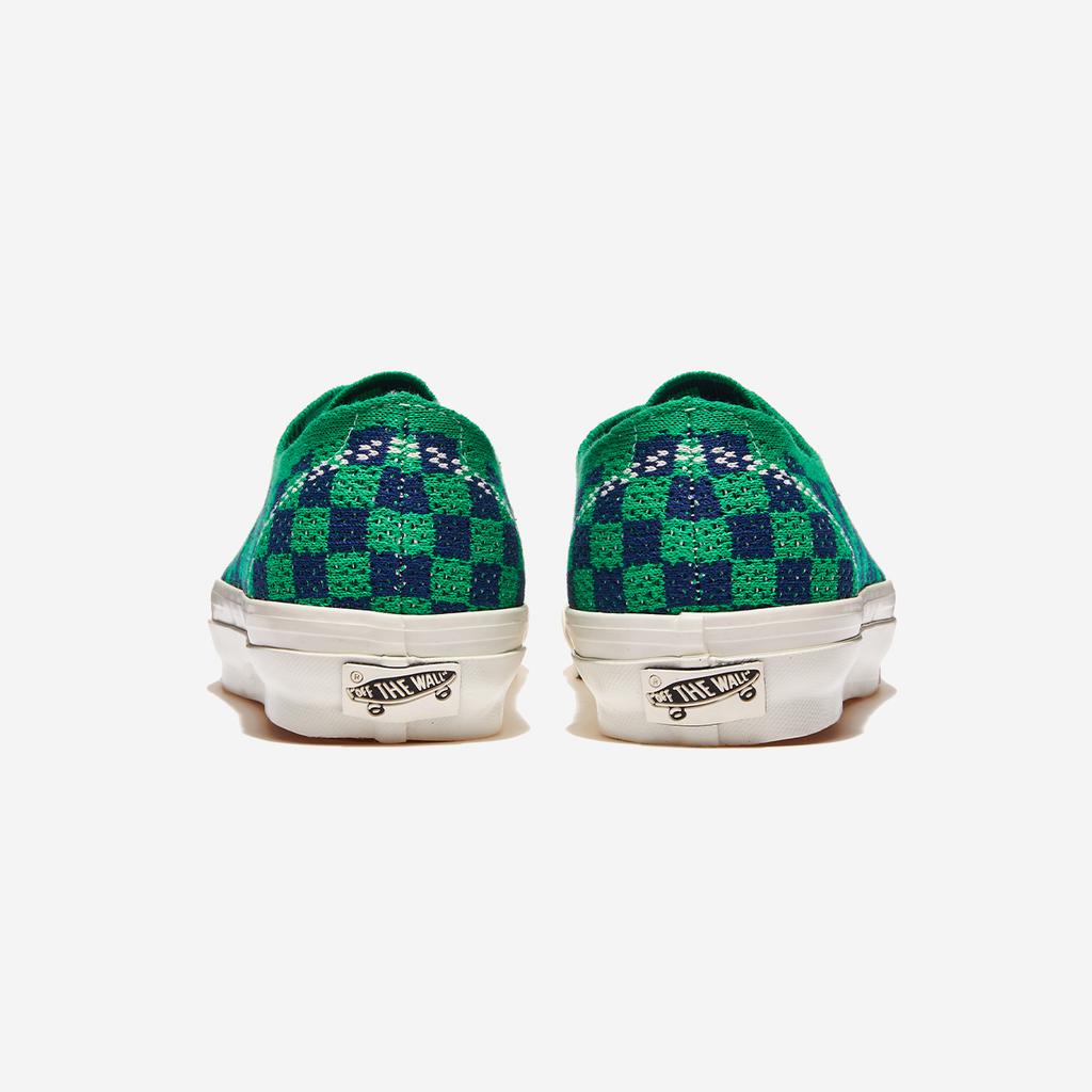 [Vans] Premium Authentic 44 Engineered Knit Punk Check - Green/Navy [VN000EJC5W3-PUNK CHECK GREEN/NAVY]