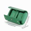 Watch Roll with Three Compartments Cylindrical Travel Structured for