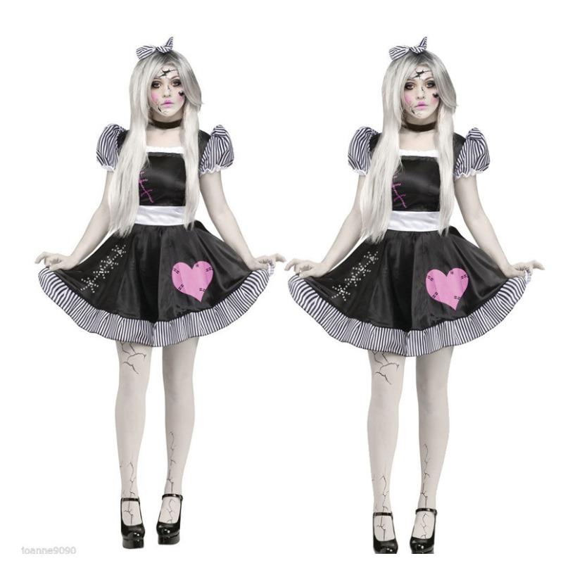 

Новый костюм для косплея на Хэллоуин, костюм демона, костюм куклы-призрака для косплея, костюм для вечеринки XL